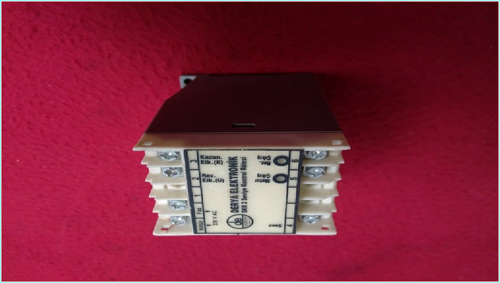 DERYA ELEKTRONİK SKR 2 SEVİYE KONTROL RÖLESİ