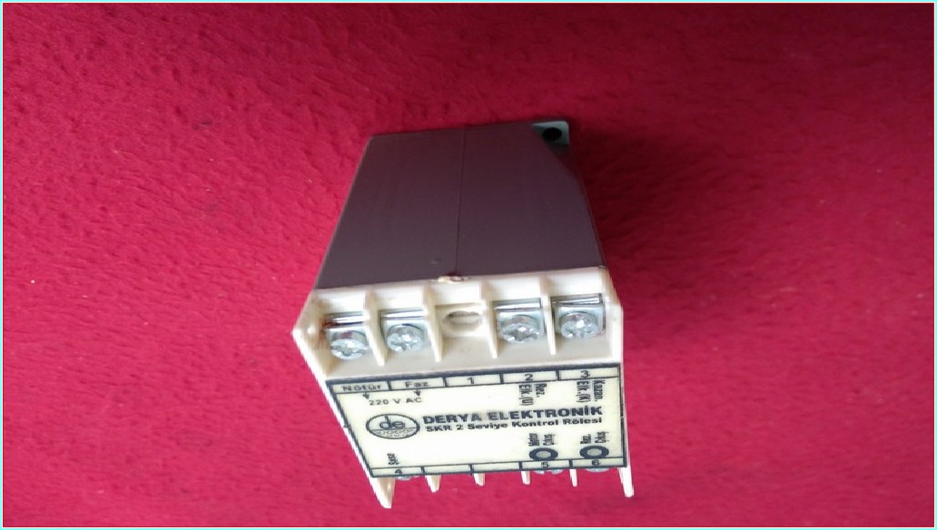 DERYA ELEKTRONİK SKR 2 SEVİYE KONTROL RÖLESİ