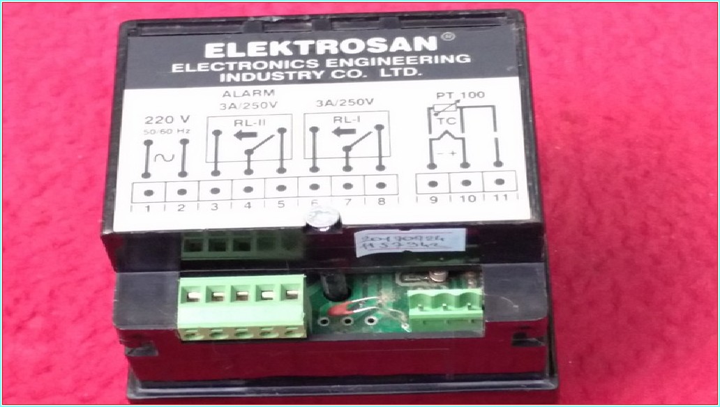 ELEKTROSAN EAT39 96X96 ANALOG-DİJİTAL ISI KONTROL CİHAZI