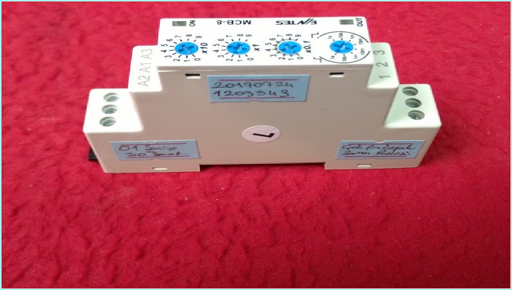 ENTES MCB-8 ÇOK FONKSİYONLU ZAMAN RÖLESİ 