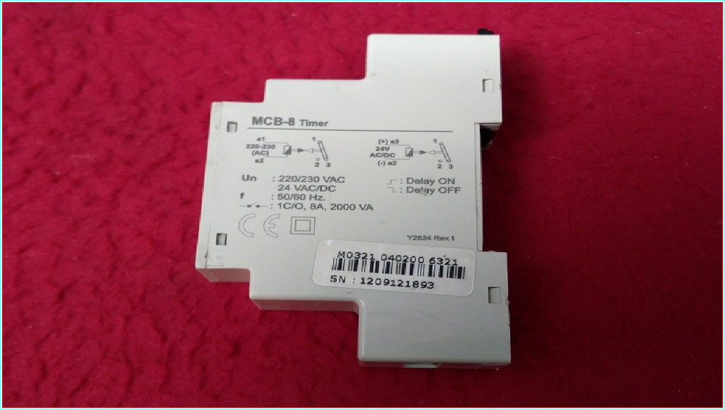 ENTES MCB-8 ÇOK FONKSİYONLU ZAMAN RÖLESİ 