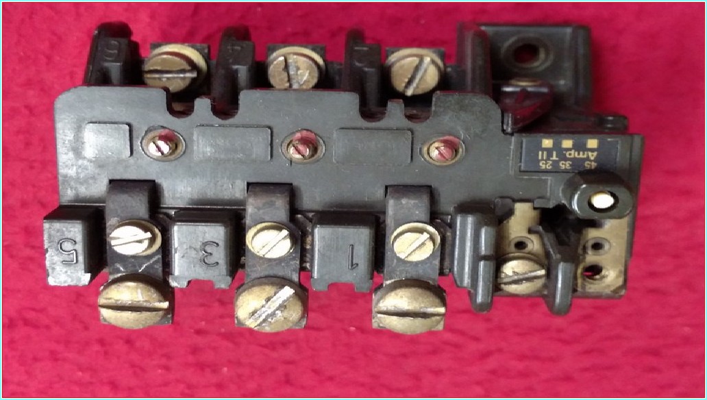 AEG VDE 0660 25-45A KONTAKTÖRE TAKILAN TİP MOTOR KORUMA