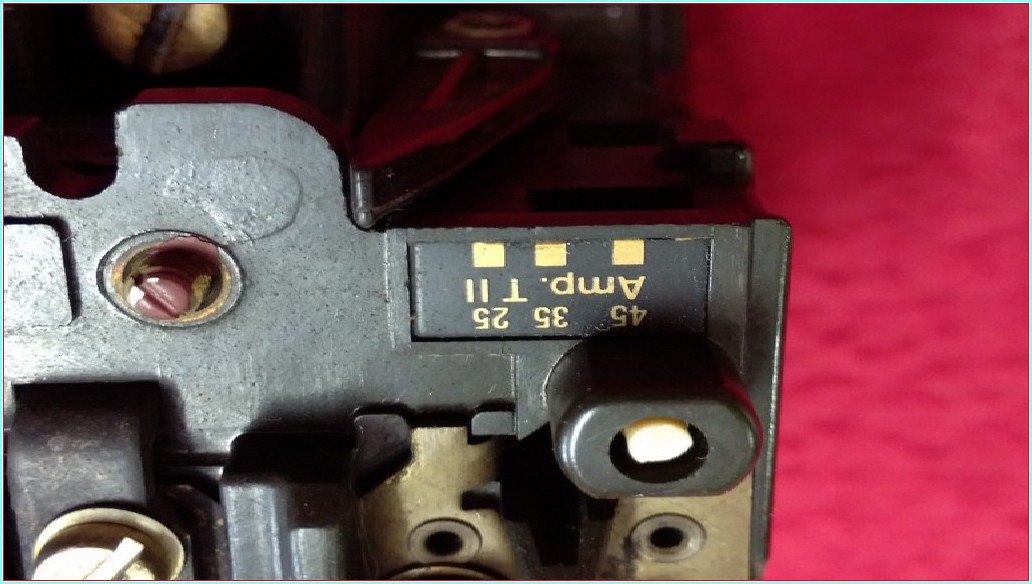 AEG VDE 0660 25-45A KONTAKTÖRE TAKILAN TİP MOTOR KORUMA
