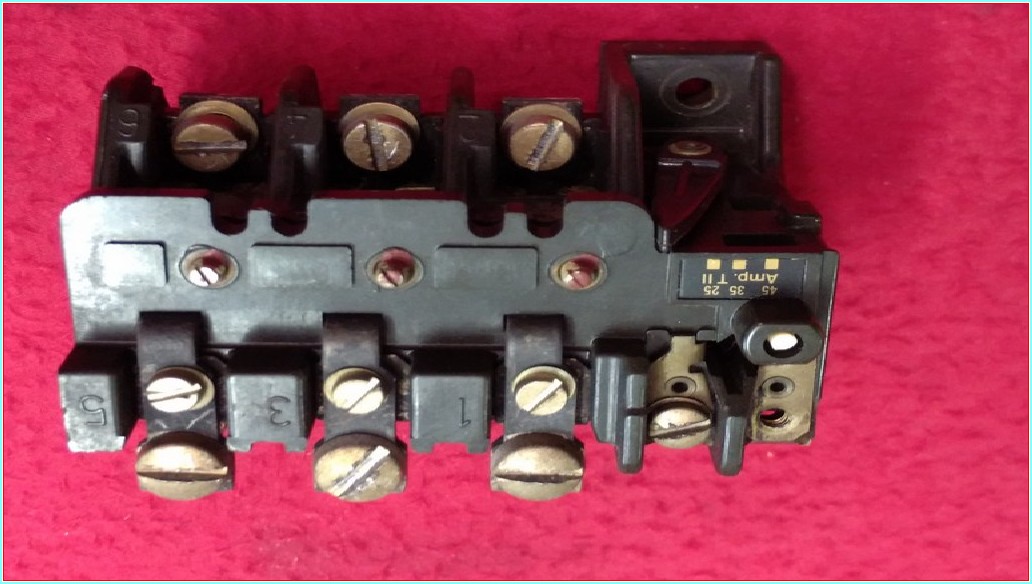 AEG VDE 0660 25-45A KONTAKTÖRE TAKILAN TİP MOTOR KORUMA