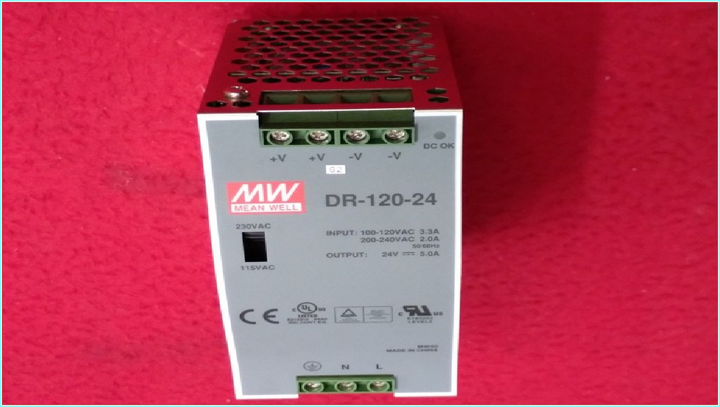 MW DR-120-24 24V 5A GÜÇ KAYNAĞI POWER SUPPLY