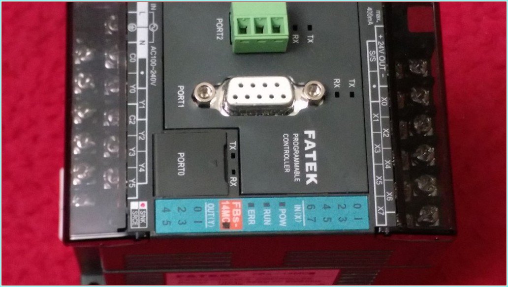FATEK FBS-14MC PROGRAMMABLE CONTROLLER PLC