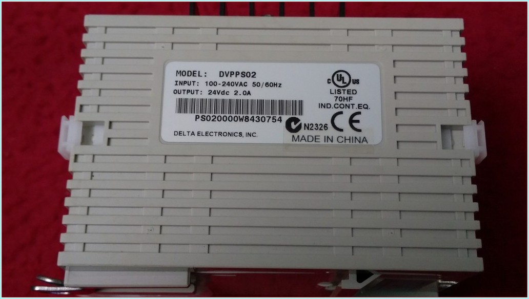 DELTA DVPPS02 24 VDC 2,0 A GÜÇ KAYNAĞI 2A POWER SUPPLY