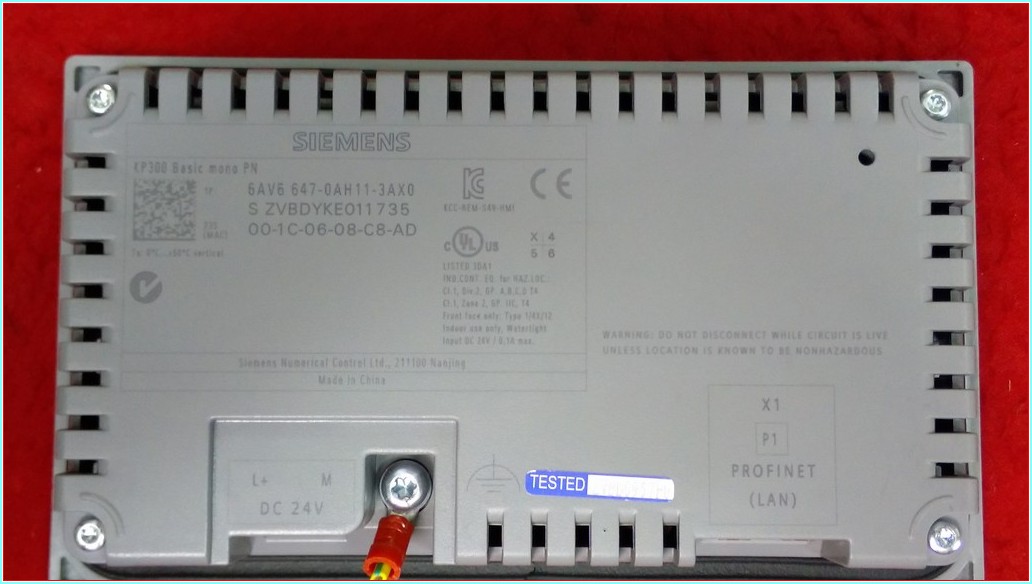 SIEMENS 6AV6 647-0AH11-3AX0 SIMATIC PANEL