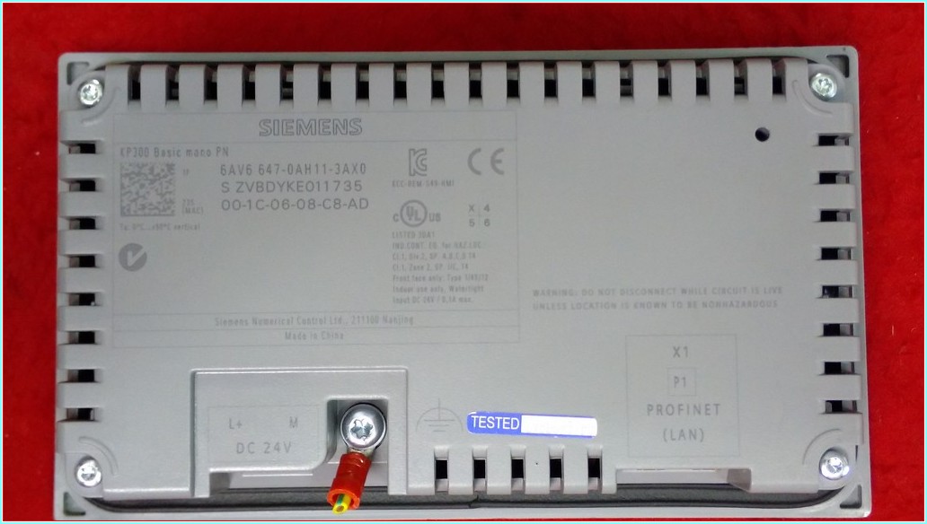 SIEMENS 6AV6 647-0AH11-3AX0 SIMATIC PANEL