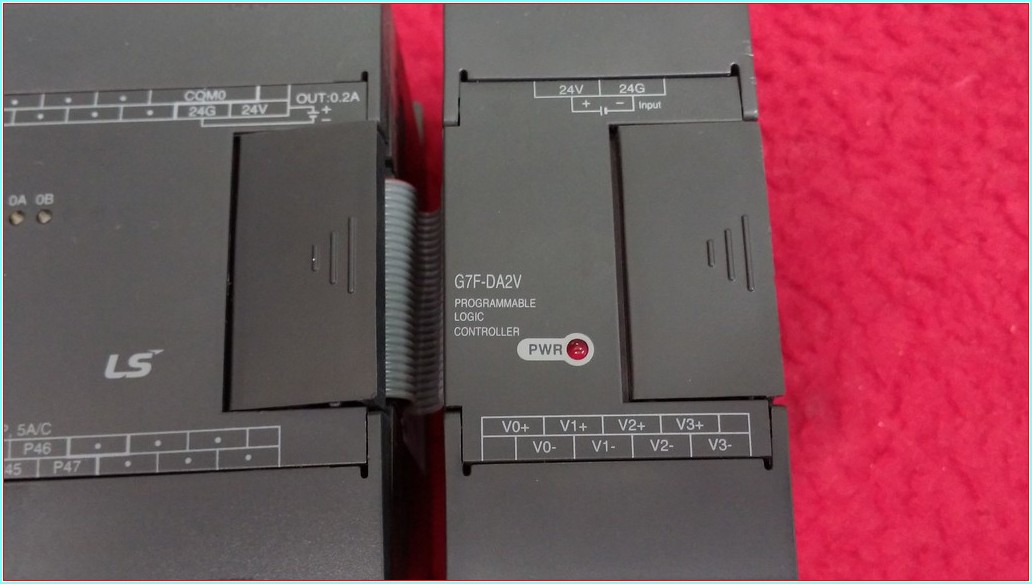 LS  K7M-DR20U MASTER-K120S K7M K7M-DR20 DC INPUT 24VDC PLC CPU