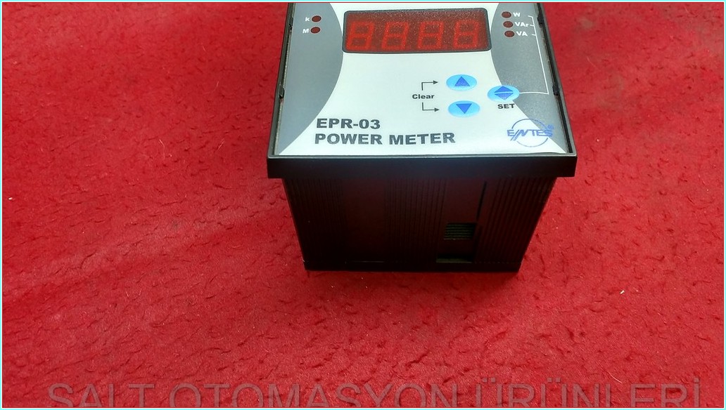ENTES EPR-03 POWER METER GÜÇ VE ENERJİ ÖLÇER