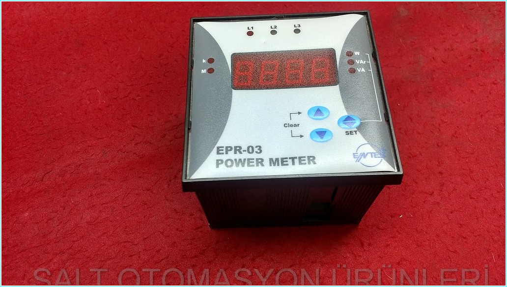 ENTES EPR-03 POWER METER GÜÇ VE ENERJİ ÖLÇER