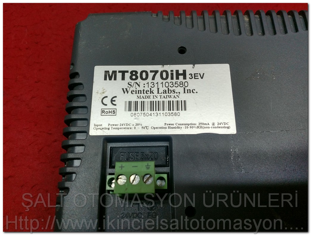 WEİNTEK MT8070İH 3EV MT8070 DOKUNMATİK OPARATÖR PANEL