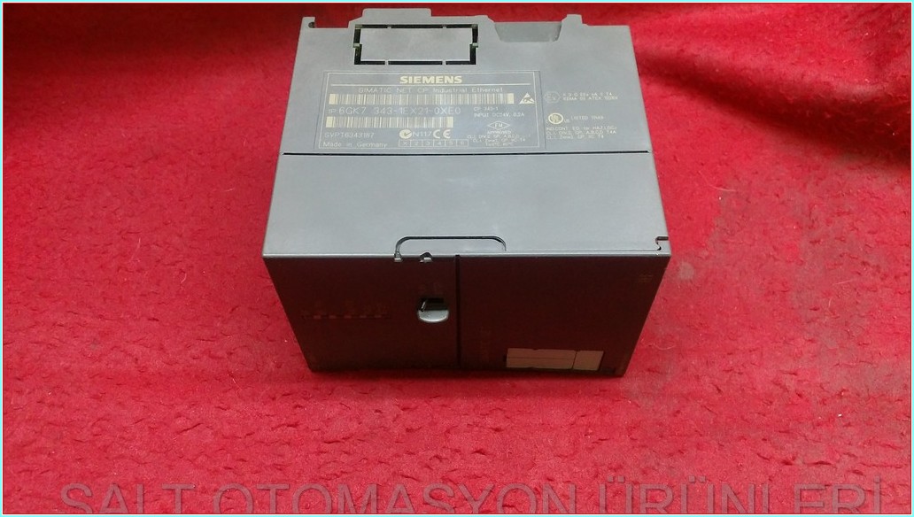 SIEMENS 6GK7 343-1EX21-0XE0 SIMATIC NET CP 343-1 INDUSTRİAL ETHERNET