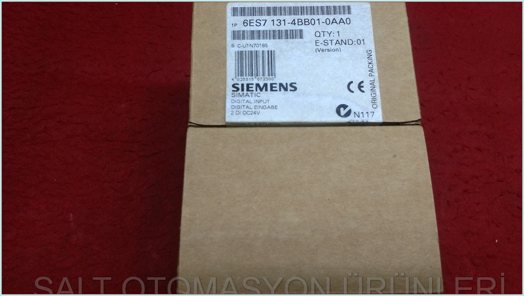 SIEMENS 6ES7 131-4BB01-0AA0 6ES7131-4BB01-0AA0 DIGITAL INPUT SIFIR KUTULU PLC MODÜL