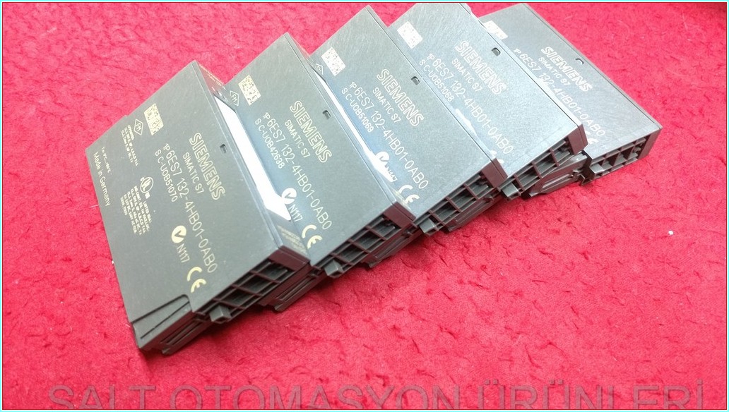 SIEMENS 6ES7 132-4HB01-0AB0 6ES7132-4HB01-0AB0 2RO NO DC120V 5A AC230V 5A SIMATIC S7 MODÜL