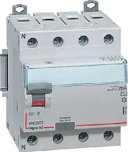 LEGRAND DX3-ID 100A 300MA Legrand DX3 A Tipi 4P 100A 300mA Kaçak Akim Koruma Anahtari - 411688