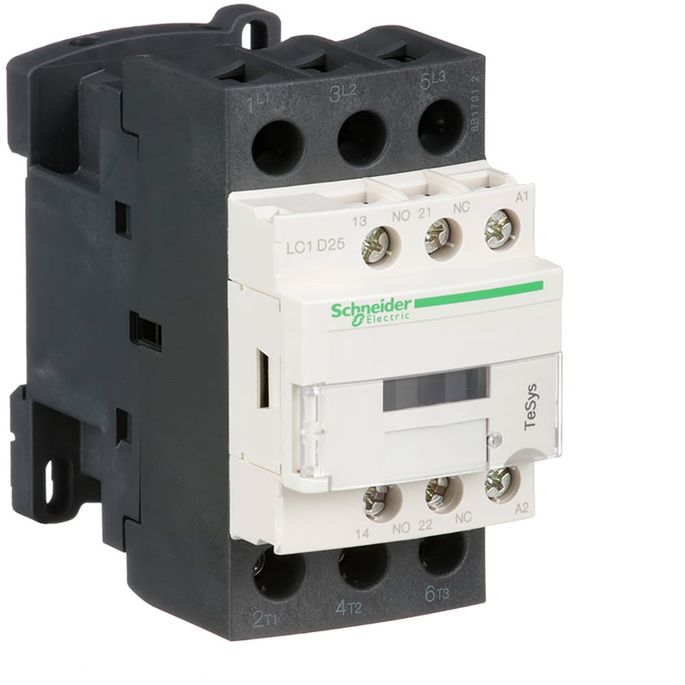 SCHNEİDER LC1D25B7 LC1D25 B7 LC1D25 24V 40A 11KW KONTAKTÖR (İKİNCİ EL)