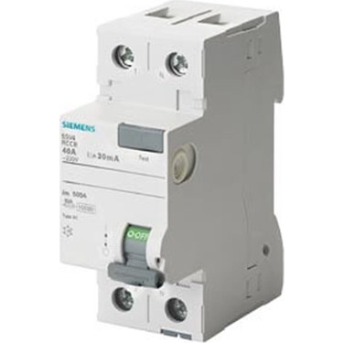 SIEMENS 5SV4312-0 25A 30MA KAÇAK AKIM RÖLESİ (SIFIR KUTULU)