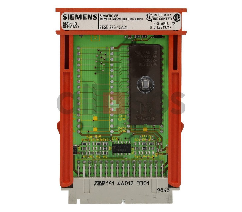 SIEMENS 6ES5 375-1LA21 SIMATIC S5 MEMORY SUBMODULE PLC HAFIZA KARTI