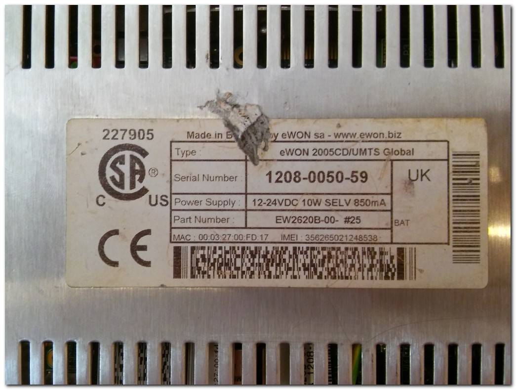 EWON EWONX005CD 2005CD UMTS MPI Profibus Ethernet ile Siemens S7 PLC için eWONx005CD Endüstriyel VPN Router