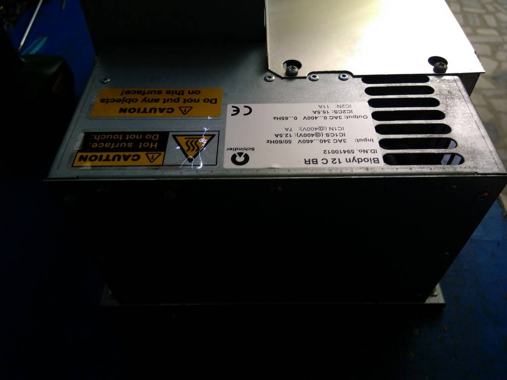 SCHİNDLER BİODYN 12 C BR 59410012 7,5KW  ASANSÖR SÜRÜCÜ