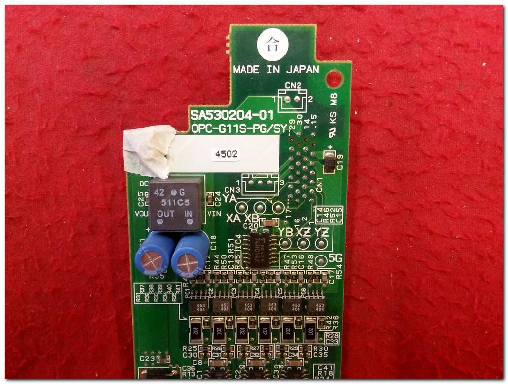 FUJİ SA530204-01 0PC-G11S-PG-SY INTERFACE CARD ENKODER KARTI FRN3