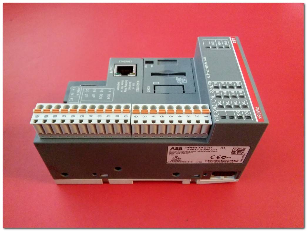 ABB PM554-TP-ETH PM554 1SAP120600R0071 PLC UNIT