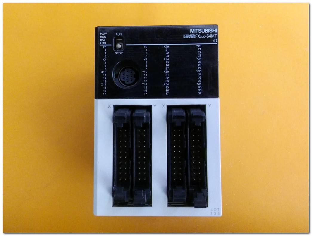 MITSUBISHI FX3UC-64MT-D MELSEC PROGRAMMABLE CONTROLLER PLC