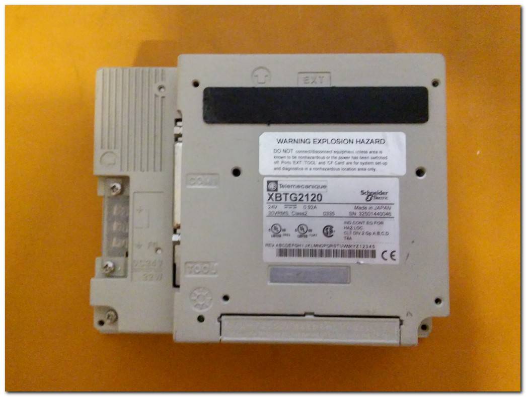 SCHNEİDER XBTG2120 MAGELİS HMI TOUCH PANEL DOKUNMATİK OPERATÖR PANEL