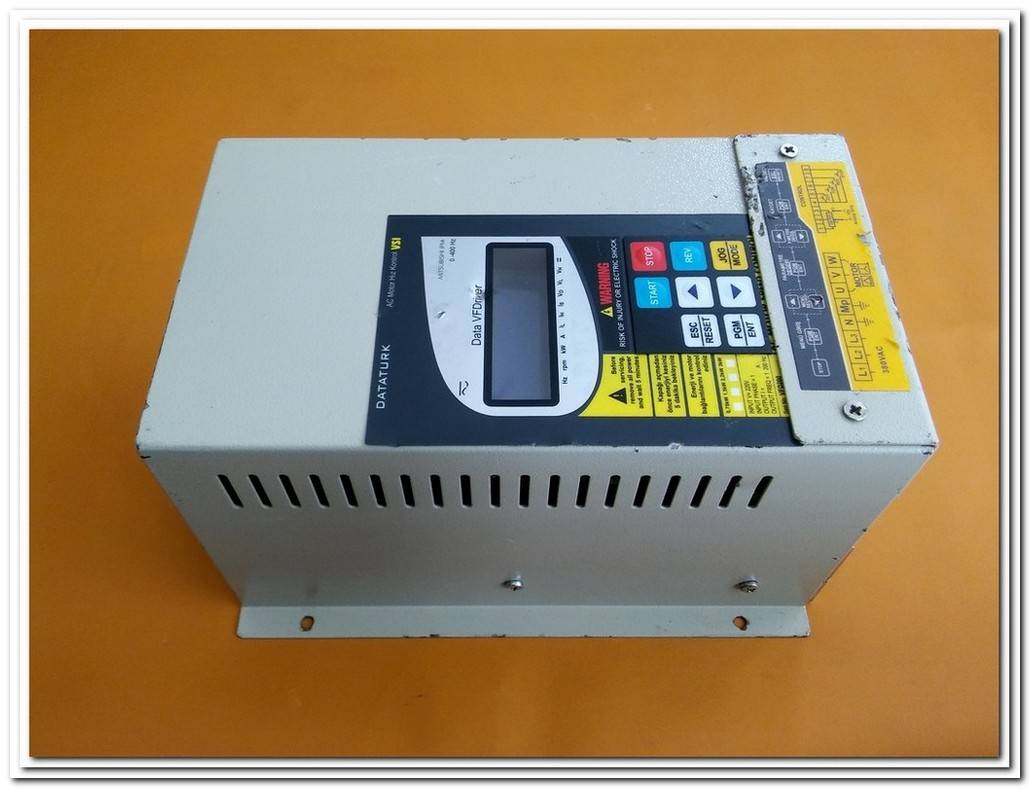 DATATURK 4KW MITSUBISHI IPM AC MOTOR SÜRÜCÜ DATA VFDRİVER AC MOTOR HIZ KONTROL VSI