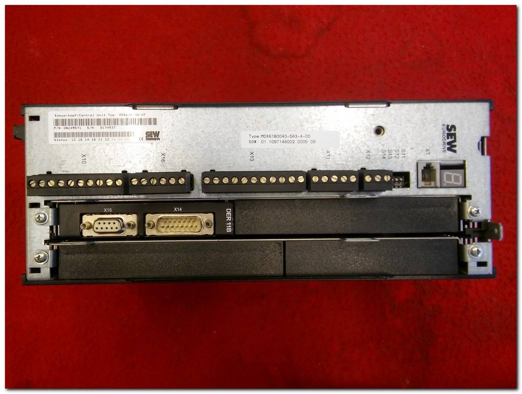 SEW MDX61B-00 SERVO SÜRÜCÜ MDX61B0040-5A3-4-00 EURODRIVE MOVIDRIVE UMRICHTER SERVO DRIVE