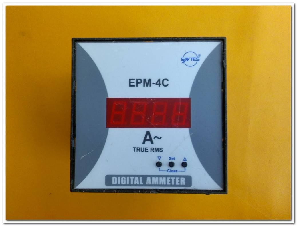 ENTES EPM-4C DIGITAL AMMETER DİJİTAL AMPERMETRE