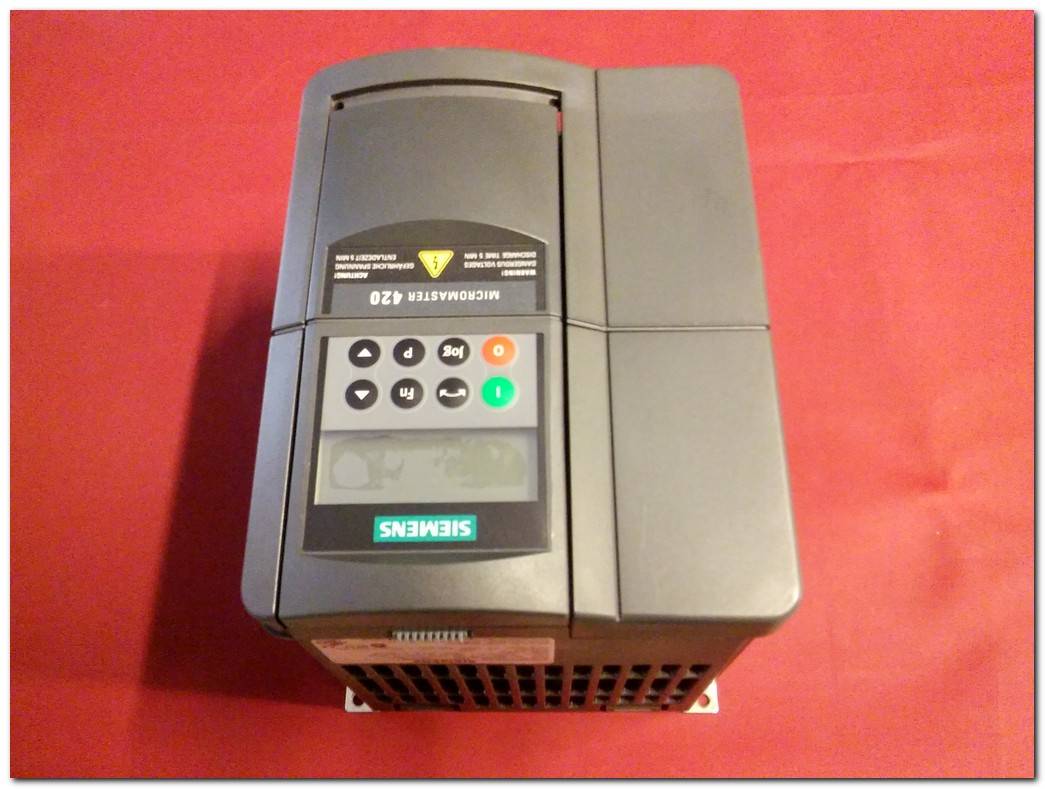 SIEMENS 6SE6420-2UD24-0BA1 MICROMASTER 420 INPUT 380V 4KW SÜRÜCÜ