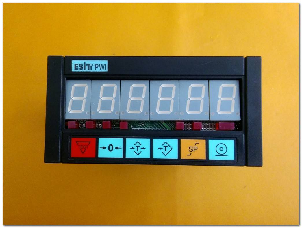 ESİT PWI SENSOR PWI-P PWI 1773 PANEL TİPİ TARTI KONTROLÖRÜ ANALOG AUTPUT