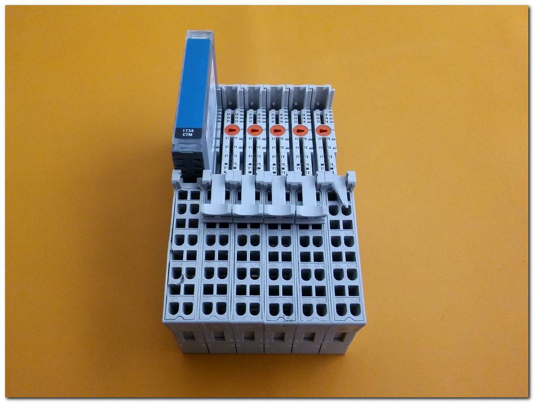 ALLEN BRADLEY 1734-MB GİRİŞ ÇIKIŞ MODÜLÜ TABANI MONTAJ TABANI I-O MODULE BASE