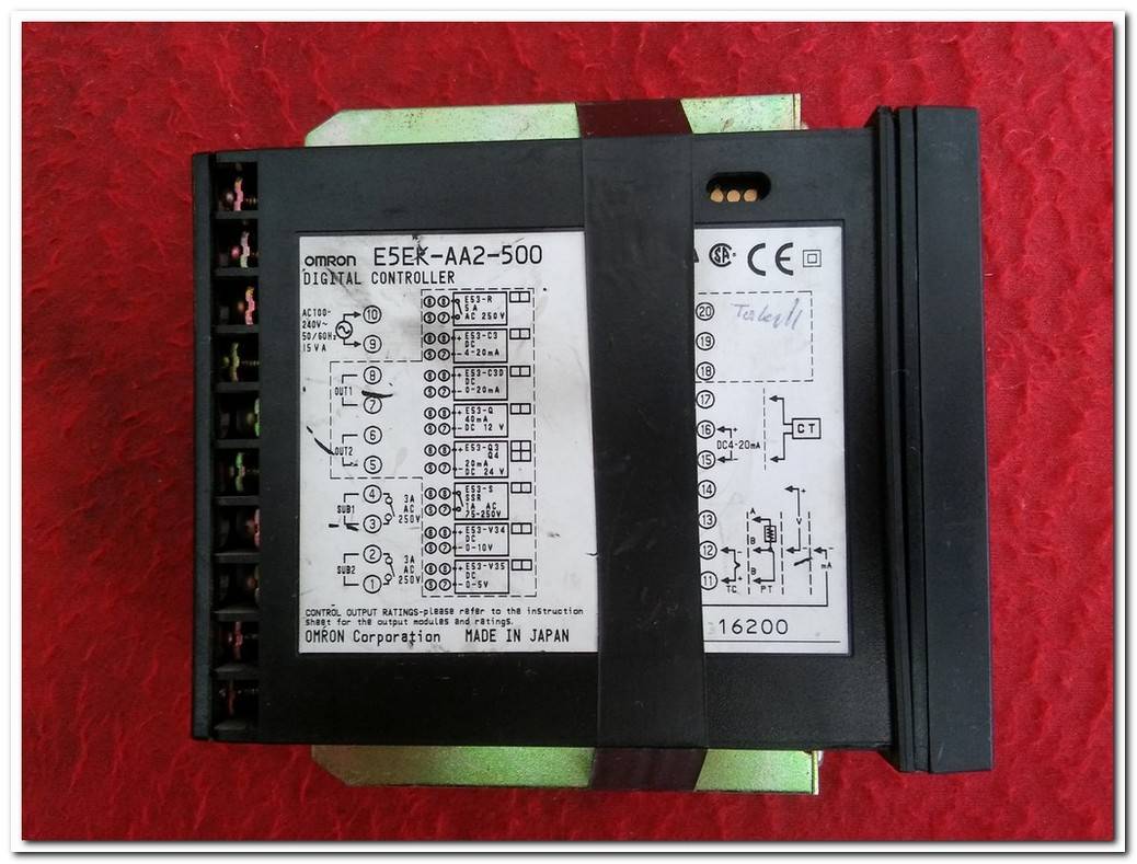 OMRON E5EK E5EK-AA2-500 DIGITAL CONTROLLER DİJİTAL KONTROL CİHAZI