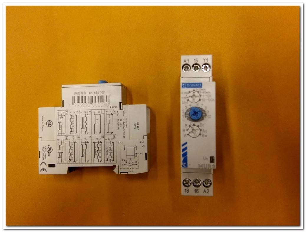 CROUZET MUR3 88 826 103 ZAMAN RÖLESİ 0.1S-100H