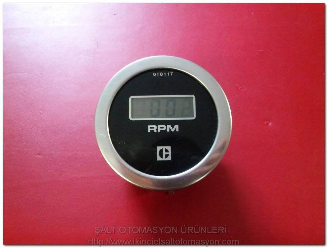 AETNA ENGİNEERİNG 8905R CATERPİLLAR RPM 6T8117 LCD DİJİTALTAKOMETRE DIGITAL TACHOMETER