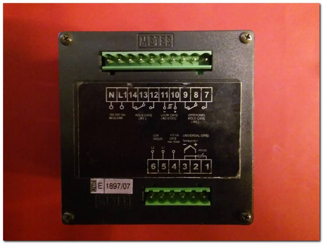 METER ECO 04 ECO-04 ECO04 ELECTRONIC PROCESS CONTROLLER