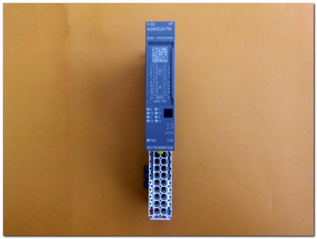SIEMENS 6ES7 193-6BP00-0DA0 S C-L9B02112 SIMATIC ET 200SP PLC TERMİNALİ