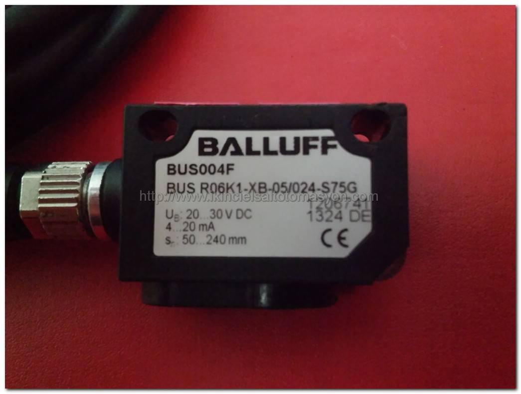 BALLUF BUS004F BUS R06K1-XB-05/024-S75G ULTRASONİC SENSOR