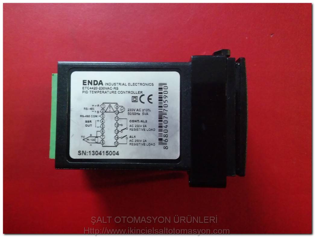 ENDA ETC 4420 ETC4420-230VAC-RS 48X48 TEMPERATURE CONTROLLER