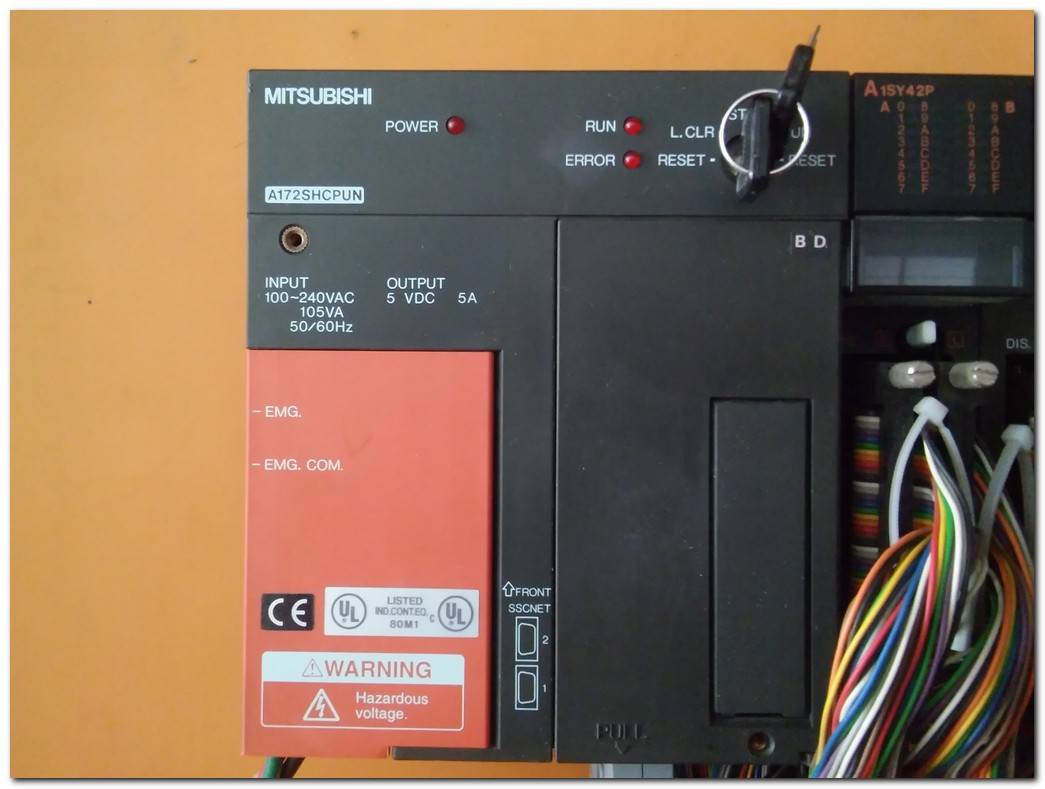 MITSUBISHI A172SHCPUN A1SY42P A1SX42-S1 PLC TAKIM