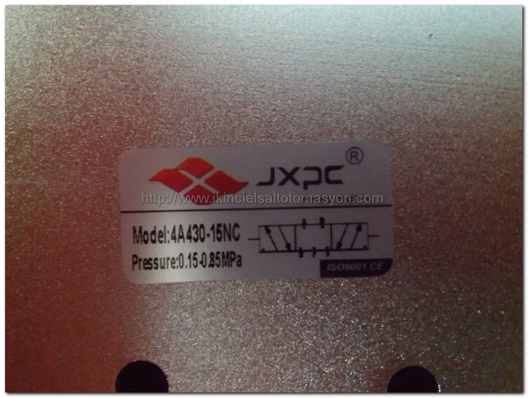 JXPC 4A430-15NC SOLENOİD VALVE SIFIR KUTULU SELENOİD VALF