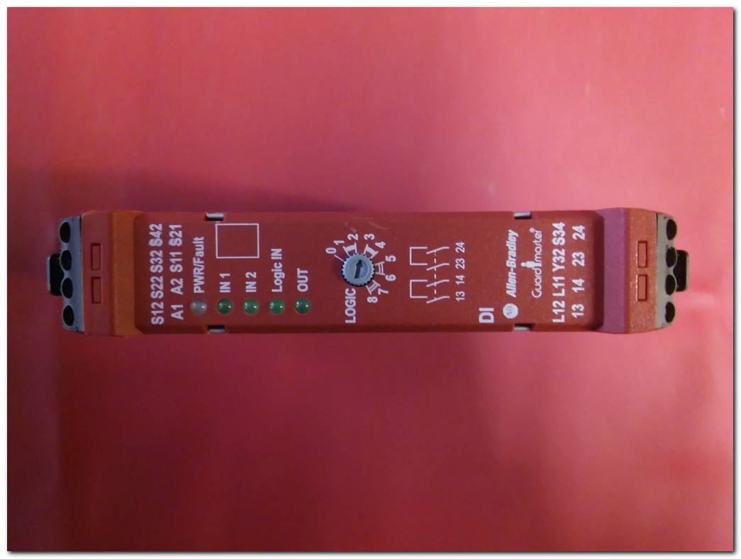 ALLEN-BRADLEY 440R-D22R2 440R D22R2 440RD22R2 GSR DI GSR Dİ 440R-D22R2 SAFETY RELAY EMNİYET RÖLESİ