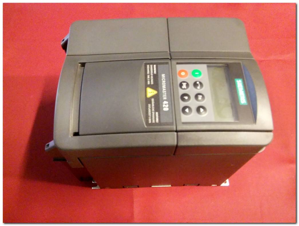 SIEMENS 6SE6420-2UD24-0BA1 MICROMASTER 420 INPUT 380V 4KW SÜRÜCÜ