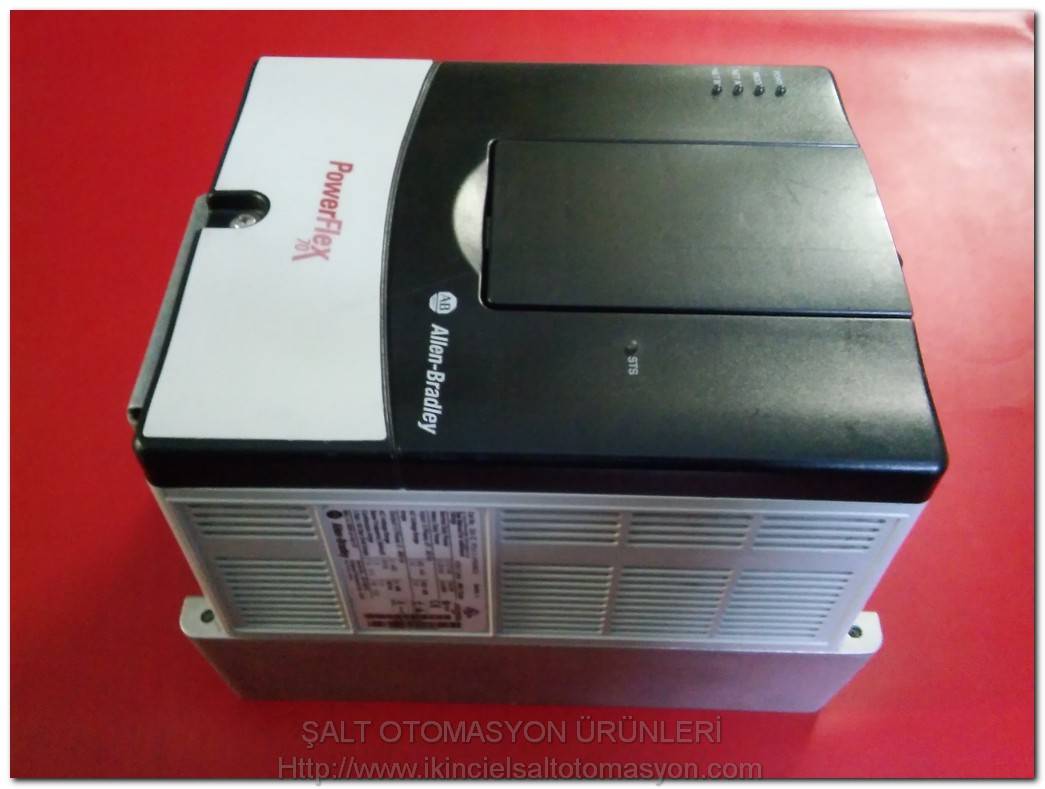 ALLEN BRADLEY 20AC1P3A0AYNANC0 20A C 1P3A 0 0,25KW - 0,37KW POWER FLEX 70 SÜRÜCÜ