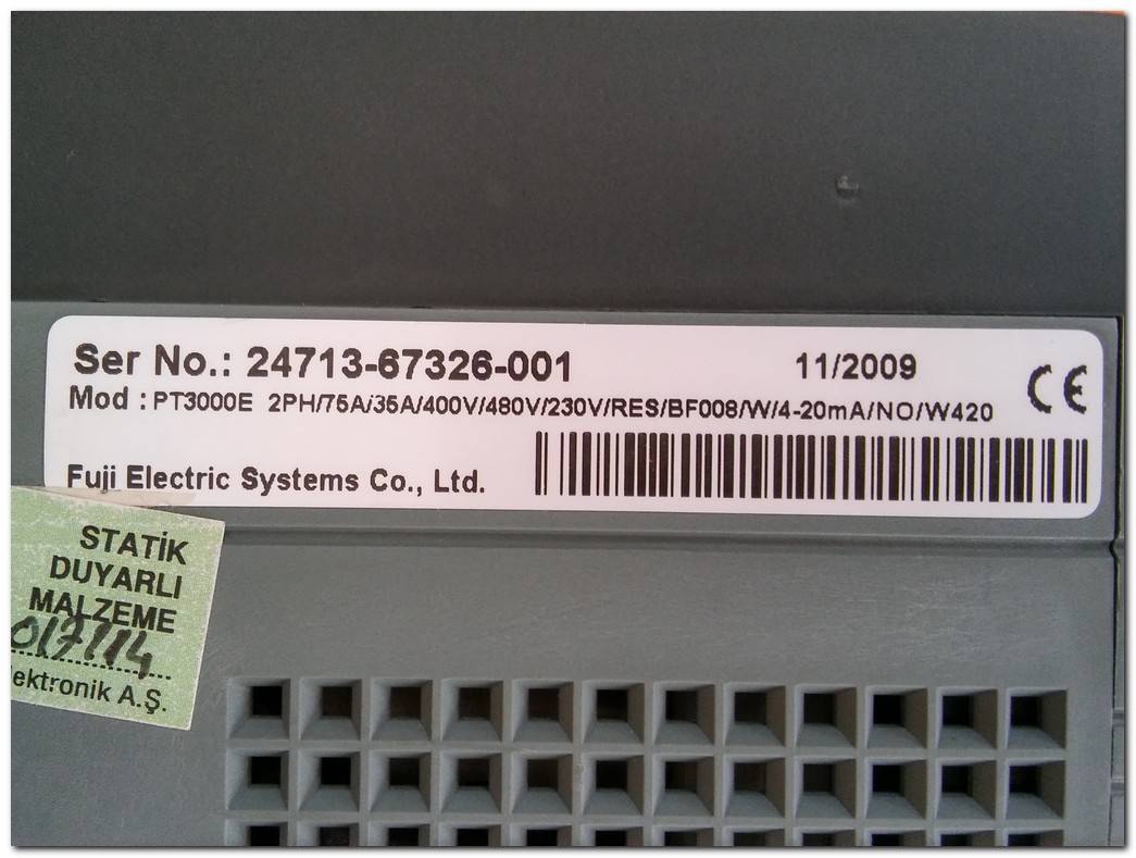 FUJİ PT3000E 24713-67326-001