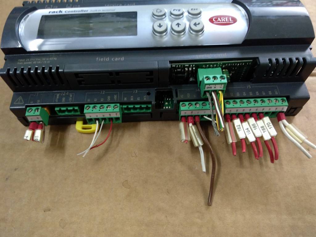 CAREL PCO3000BS0 PC03000BS0 RACK CONTROLLER BUİLT-İN TERMİNAL PLC